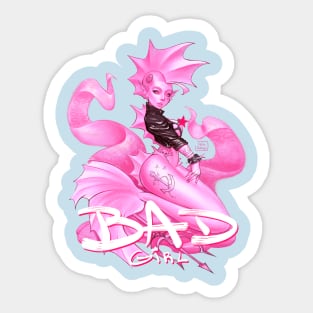 Bd girl 1 Sticker